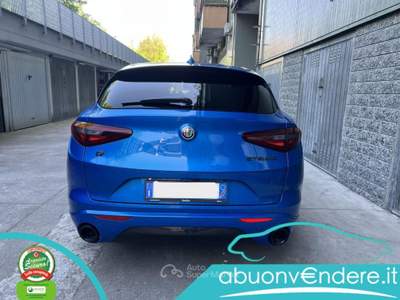 Alfa Romeo Stelvio 2.2 Turbodiesel 210 CV AT8 Q4 Veloce Blu/Azzurro usata Corbetta