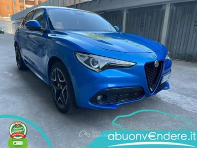 Alfa Romeo Stelvio 2.2 Turbodiesel 210 CV AT8 Q4 Veloce Blu/Azzurro usata Corbetta