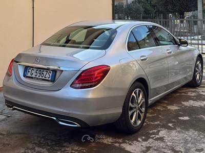 Mercedes-Benz Classe C vettura unipro, ben tenuta, elegante ed accessoriata Argento usata Sant'Omero