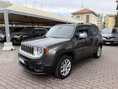 Jeep Renegade Limited 4wd GANCIO TRAINO TETTO PANORAMICO Grigio usata Monza
