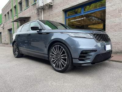 Land Rover Range Rover Velar 3.0D I6 4DW 300CV R-DYNAMIC HSE GANCIO TRAINO ELET Blu/Azzurro usata Venezia