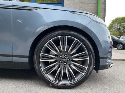 Land Rover Range Rover Velar 3.0D I6 4DW 300CV R-DYNAMIC HSE GANCIO TRAINO ELET Blu/Azzurro usata Venezia