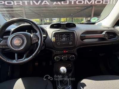 Jeep Renegade RATA MENSILE 231,00 EURO 1.6 E-TorQ EVO 110CV NIGHT EAGLE Nero usata Roma