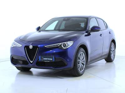 Alfa Romeo Stelvio 2.2 TD 190 CV Super Business AT8 Q4 Blu/Azzurro usata Bastia Umbra