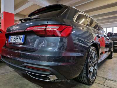 Audi A4 AVANT 35 TDI CV.163 ELETT/DIESEL PELLE+TETTO+18' Grigio usata Torino