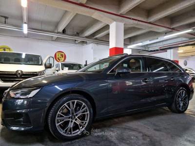 Audi A4 AVANT 35 TDI CV.163 ELETT/DIESEL PELLE+TETTO+18' Grigio usata Torino