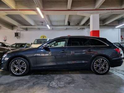 Audi A4 AVANT 35 TDI CV.163 ELETT/DIESEL PELLE+TETTO+18' Grigio usata Torino