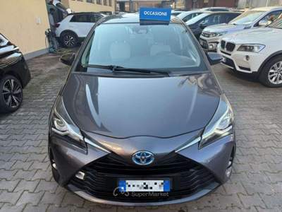 Toyota Yaris 1.5 Hybrid 5 porte Toyota Team Grigio usata Sesto San Giovanni
