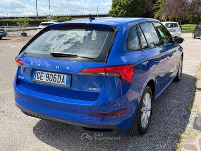 Skoda Scala 1.0 G-Tec Ambition Blu/Azzurro usata Rimini