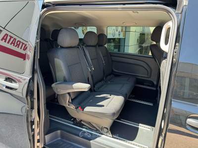 Mercedes-Benz Vito 116 CDI Tourer Pro Long 9 POSTI Nero usata Pomezia