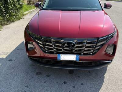 Hyundai Tucson x-line Rosso usata Ancona