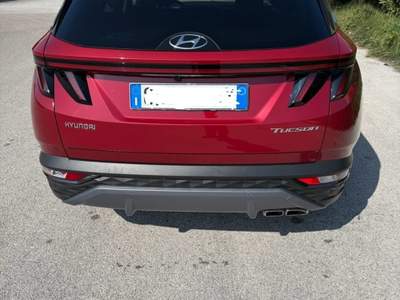 Hyundai Tucson x-line Rosso usata Ancona