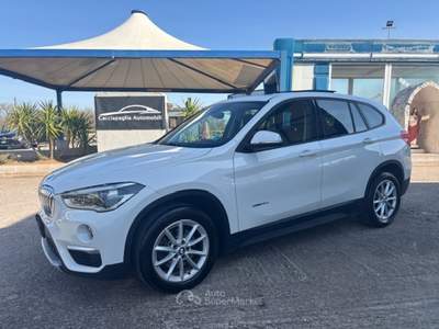 BMW X1 sdrive18d 150CV Sport auto Bianco usata Santeramo in Colle