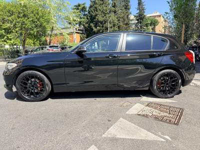 BMW Serie 1 116d 116cv Euro 6 ALL BLACK Nero usata Roma