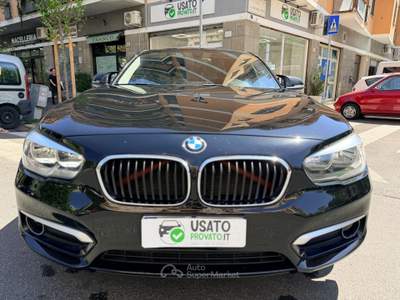 BMW Serie 1 116d 116cv Euro 6 ALL BLACK Nero usata Roma
