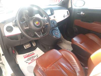 Abarth 500 500C/595C 1.4 16v t. t-jet bicol. 140cv MTA Bianco usata Brugherio