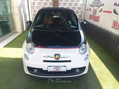 Abarth 500 500C/595C 1.4 16v t. t-jet bicol. 140cv MTA Bianco usata Brugherio