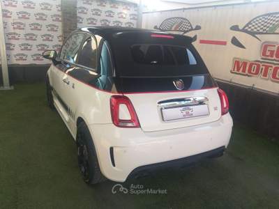 Abarth 500 500C/595C 1.4 16v t. t-jet bicol. 140cv MTA Bianco usata Brugherio