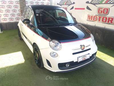 Abarth 500 500C/595C 1.4 16v t. t-jet bicol. 140cv MTA Bianco usata Brugherio