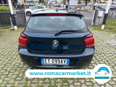 BMW Serie 1 M d 5p Unique KM CERTIFICATI UNIPRO Blu/Azzurro usata Roma