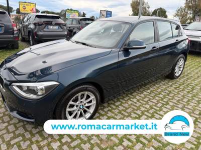 BMW Serie 1 M d 5p Unique KM CERTIFICATI UNIPRO Blu/Azzurro usata Roma