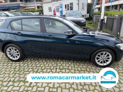 BMW Serie 1 M d 5p Unique KM CERTIFICATI UNIPRO Blu/Azzurro usata Roma