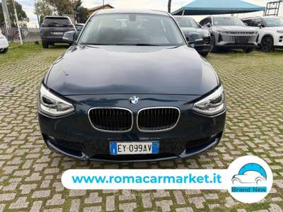 BMW Serie 1 M d 5p Unique KM CERTIFICATI UNIPRO Blu/Azzurro usata Roma
