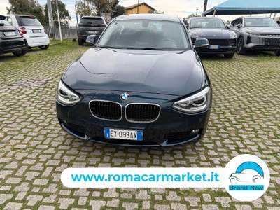 BMW Serie 1 M d 5p Unique KM CERTIFICATI UNIPRO Blu/Azzurro usata Roma