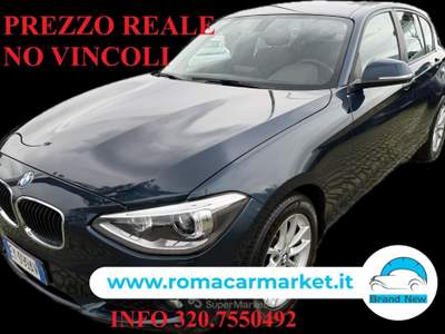 BMW Serie 1 M d 5p Unique KM CERTIFICATI UNIPRO Blu/Azzurro usata Roma