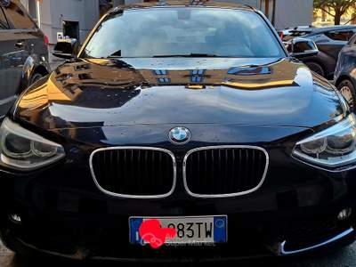 BMW Serie 1 120d Vendo bmw serie 1 120d con 194.000 klm Nero usata Aosta