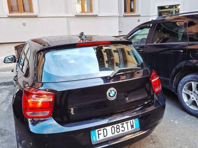 BMW Serie 1 120d Vendo bmw serie 1 120d con 194.000 klm Nero usata Aosta