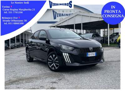 Peugeot 208 1.2 Hybrid Business 100CV E-dcs 6 PRONTA CONSEGNA Nero usata TORINO