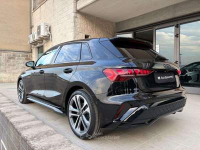 Audi A3 SPB SPORTBACK 35 TDI S tronic S line edition Nero usata Carovigno