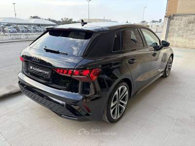 Audi A3 SPB SPORTBACK 35 TDI S tronic S line edition Nero usata Carovigno
