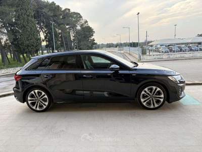 Audi A3 SPB SPORTBACK 35 TDI S tronic S line edition Nero usata Carovigno