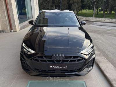 Audi A3 SPB SPORTBACK 35 TDI S tronic S line edition Nero usata Carovigno