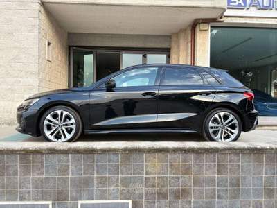 Audi A3 SPB SPORTBACK 35 TDI S tronic S line edition Nero usata Carovigno
