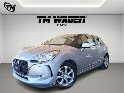 DS Automobiles DS 3 Ds3 1.2 Chic 82cv - EURO6 - NEOPATENTATI Argento usata Pistoia