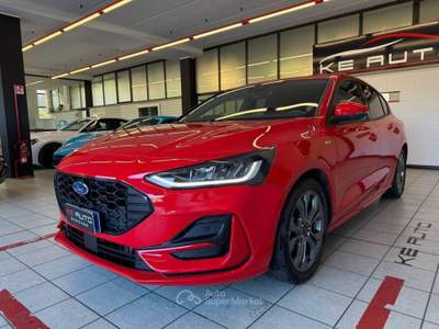 Ford Focus 1.0t ecoboost h ST-Line 125cv Rosso usata Mozzo