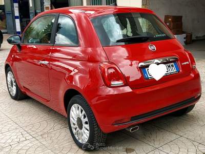 Fiat 500 UNICOPROPRIETARIO FULL OPTIONAL 51000 KM Rosso usata FRATTAMAGGIORE