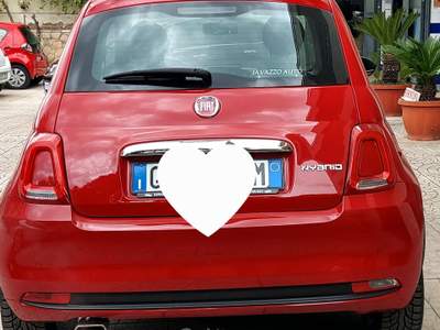 Fiat 500 UNICOPROPRIETARIO FULL OPTIONAL 51000 KM Rosso usata FRATTAMAGGIORE