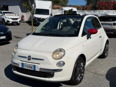 Fiat 500 OK NEOPATENTATI Bianco usata Fiumicino