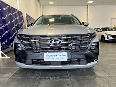 Hyundai Tucson 1.6 CRDI 48V DCT Exellence Argento usata Messina
