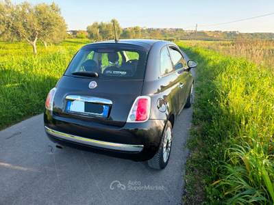 Fiat 500 Meccanicamente perfetta sempre tagliandara Nero usata Campomarino
