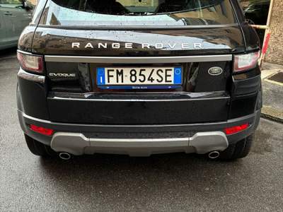 Land Rover Range Rover Evoque 86.000 km Nero usata genova