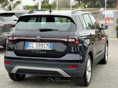 Volkswagen T-Cross 1.0 TSI 110 CV Advanced Nero usata Fiumicino