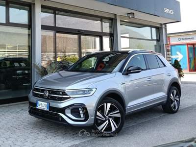 Volkswagen T-Roc 2.0 TDI SCR 150 CV DSG R-Line Argento usata Feltre