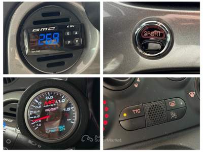 Abarth 595 1.4 t-jet turismo STAGE 3 260cv "MONZA PERFORMANCE" Grigio usata Cesano Maderno