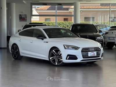 Audi A5 40 2.0 tfsi mhev Sport Design 190cv s-tronic S-Line SLINE Bianco usata Cesano Maderno