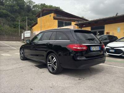 Mercedes-Benz Classe C 200 D Sport 9G-Tronic Nero usata Roma